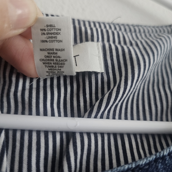 Ann Taylor Loft Denim Cap Sleeve Vest Medium - Picture 4 of 4